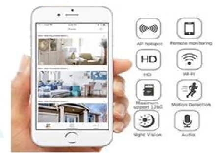 Ajax alarm app on smartphone