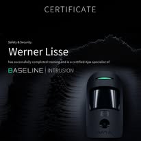 Ajax baseline intrusion certificate
