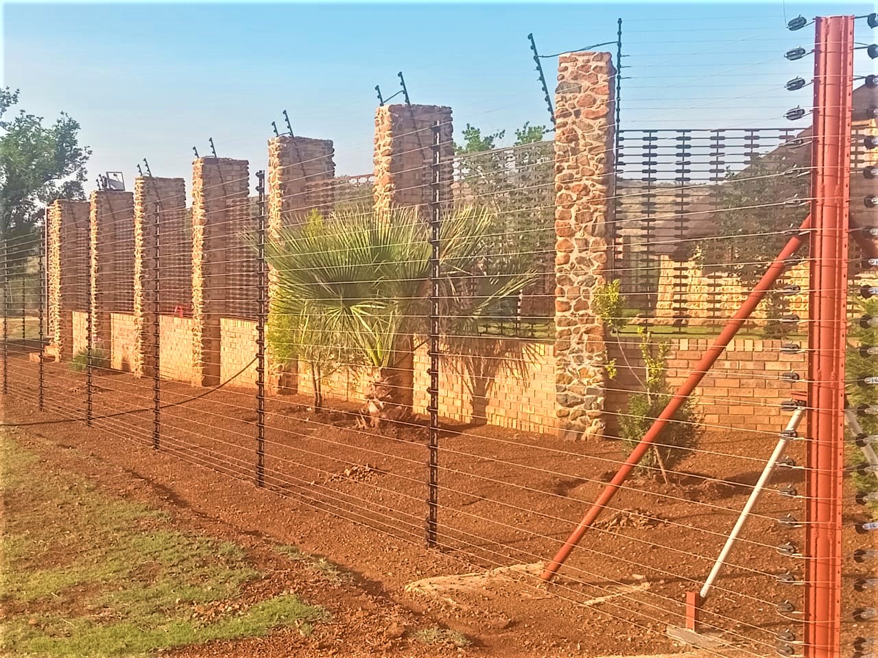 High-security, multi-layer installation - Meyerton